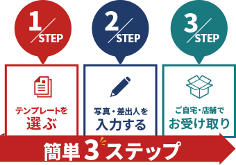 簡単3ステップ